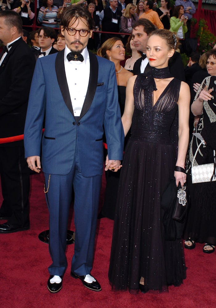 Johnny Depp and Vanessa Paradis