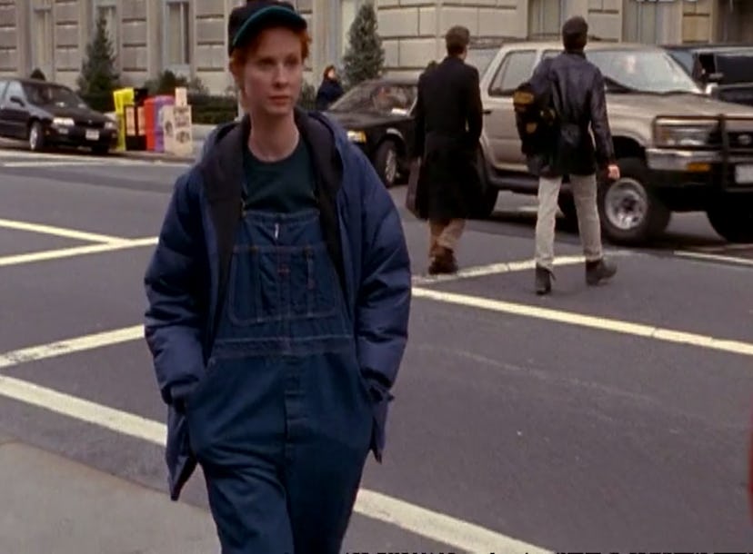 Cynthia Nixon as Miranda Hobbes on SATC.
