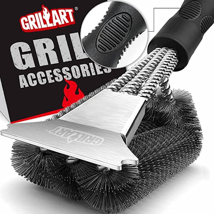 GRILLART Grill Brush and Scraper