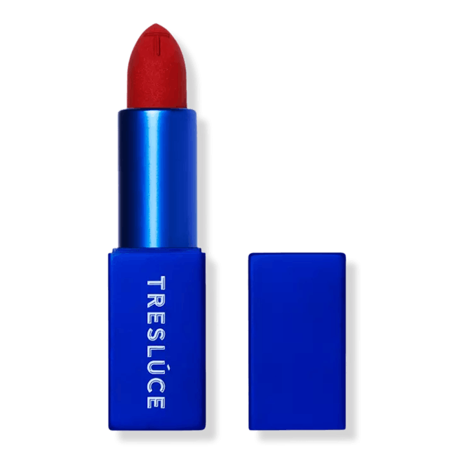 Treslúce Beauty Empower Me Matte Lipstick, Rojo Azul