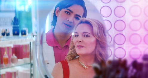 Miss Benny as Marco, Kim Cattrall as Madolyn in 'Glamorous' Season 1, via Netflix's press site