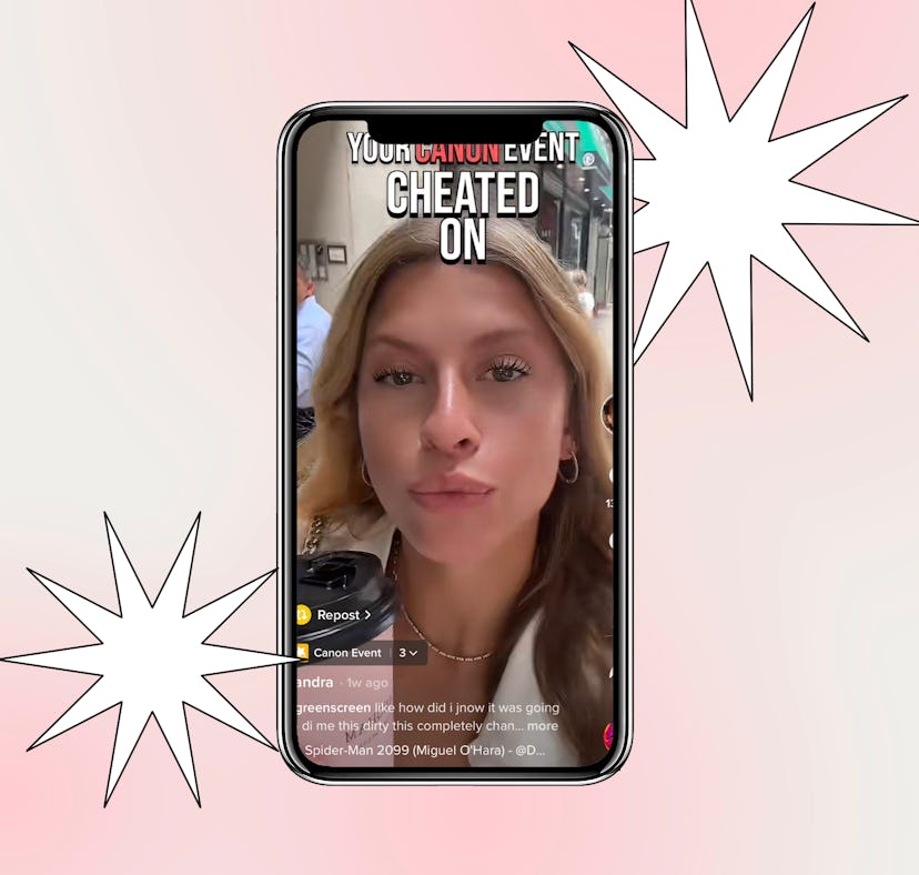 Xandra Pohl shares what her canon event TikTok is, based on the 'Spider-Man' movie.