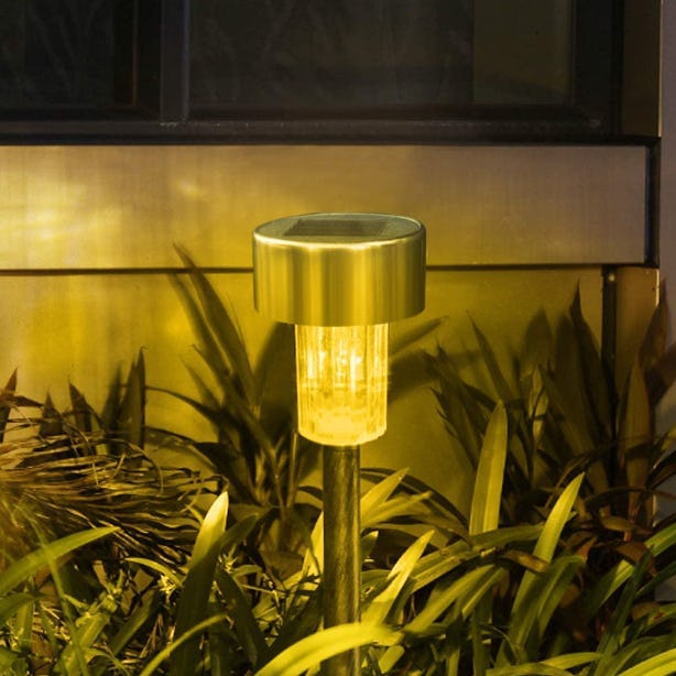 SUNNEST Stainless Steel Waterproof Outdoor Lights (12-Pack)