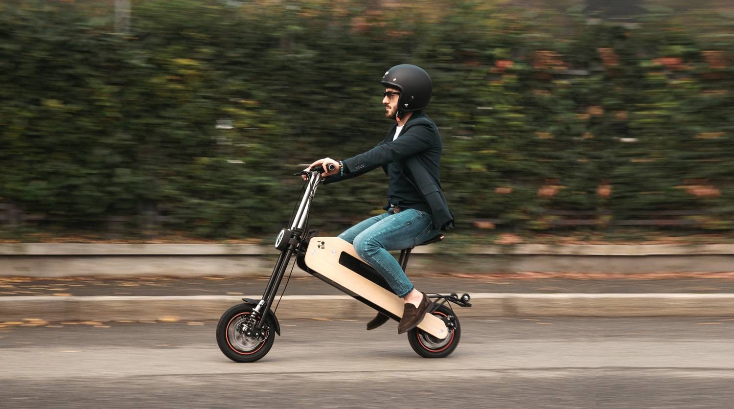 This Bamboo E Bike Can Fold Up in Just Seven Seconds