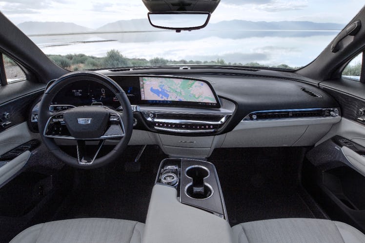 Cadillac Lyriq EV interior 