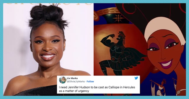 A live-action 'Hercules' movie is in the works and Twitter went wild with cast predictions and hopes...