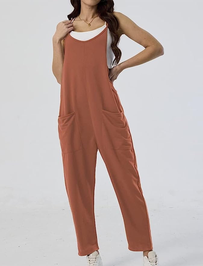Haellun Casual Sleeveless Jumpsuit