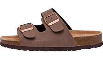 CUSHIONAIRE Footbed Sandal with +Comfort