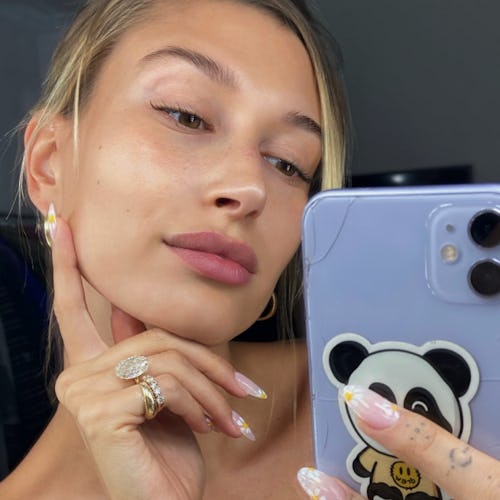 Throwback to Hailey Bieber's Nails