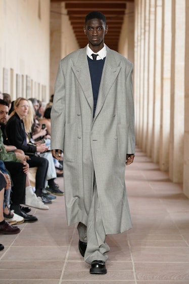 a look from Givenchy men's spring 2024 collection