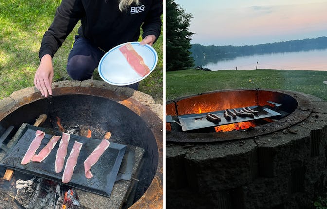 Testing out Made In's carbon steel griddle
