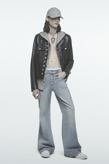 a look from Courrèges men's spring 2024 collection