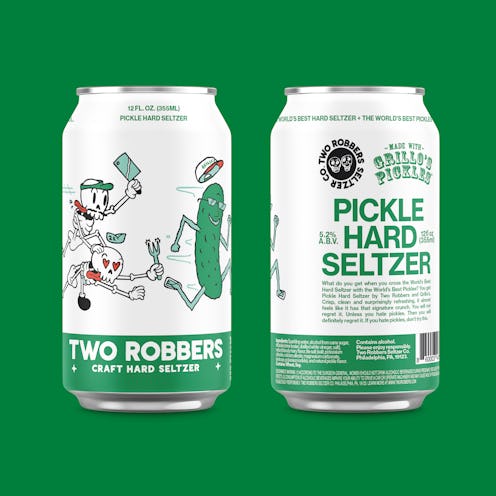 An honest vreview of the Two Robbers x Grillo's Pickles hard seltzer.