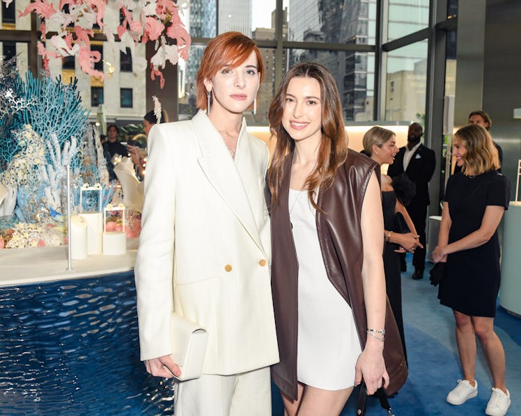 hari nef and eve jobs at the tiffany party in nyc