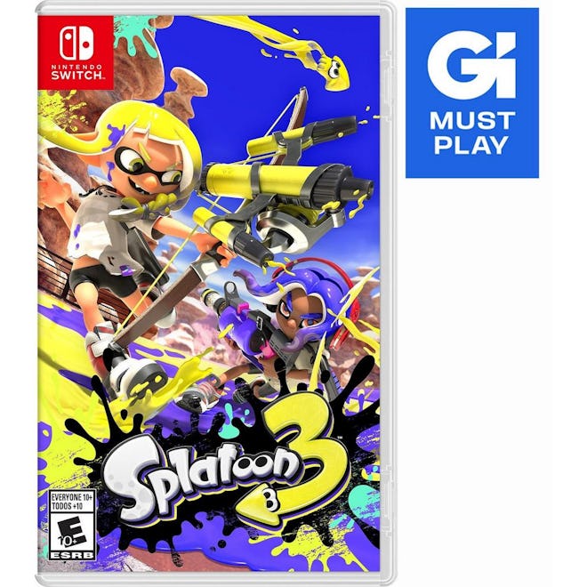 Splatoon 3, one of the best nintendo games for families