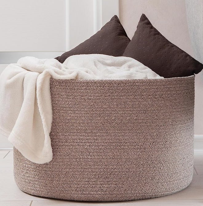 CHAT BLANC Cotton Rope Basket