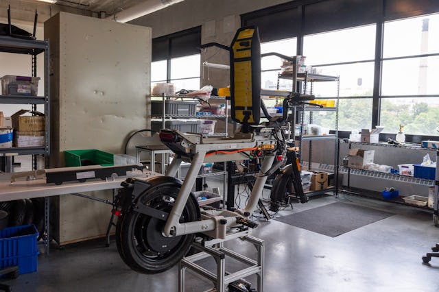 Pave e-bike factory in Brooklyn New York
