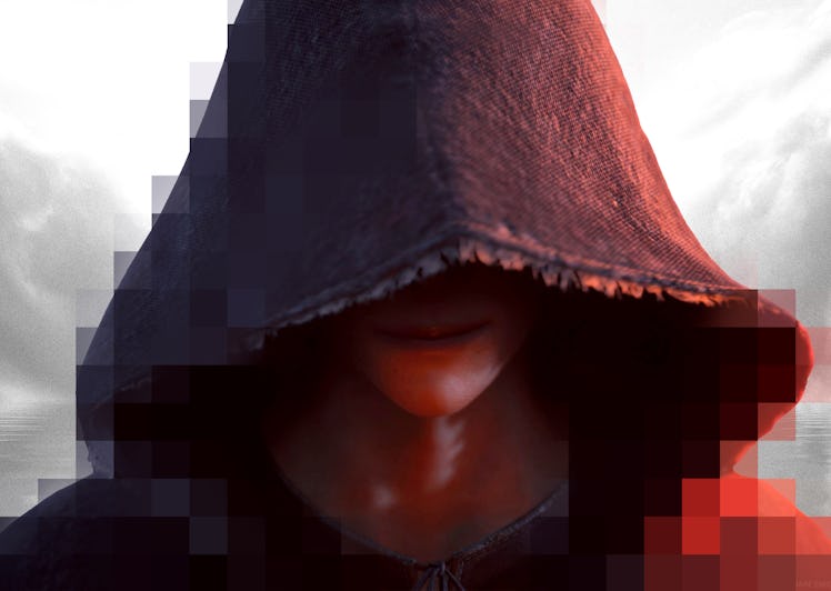 Man in a red cloak from FF16.