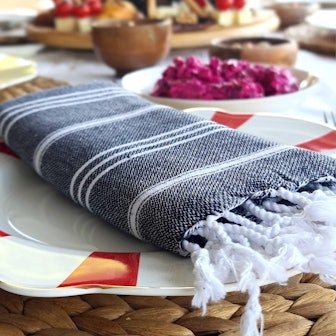 Cacala Turkish Hand Towels (4-Pack)