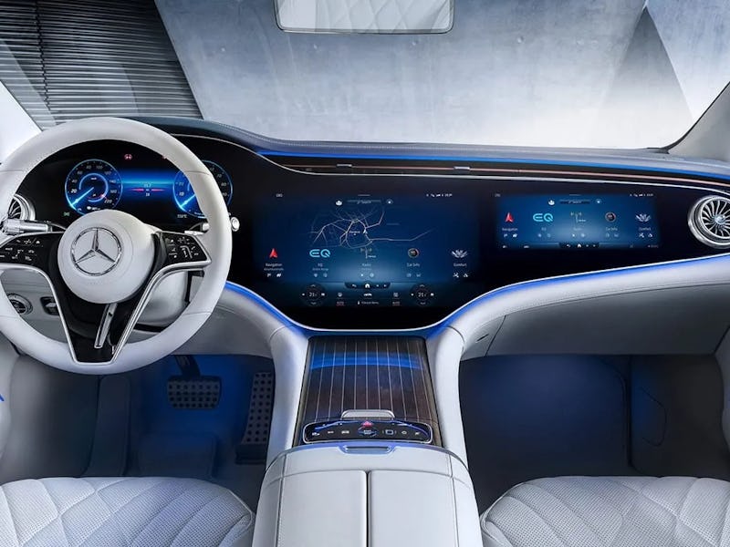 Mercedes-Benz Hyperscreen EQS EV