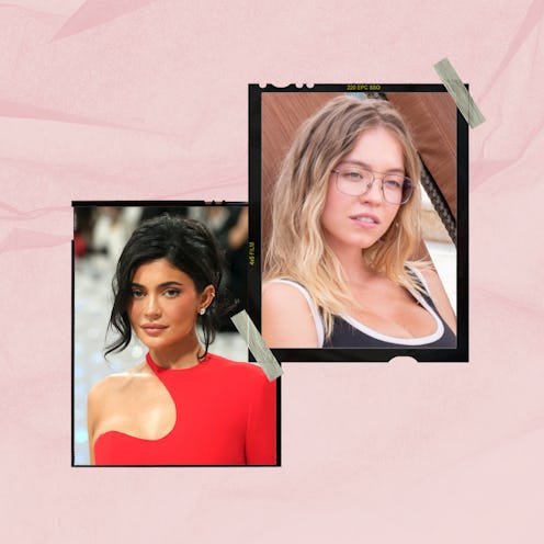 Kylie Jenner and Sydney Sweeney. Photos via Getty Images and HBO