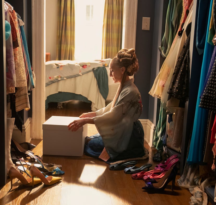 Carrie Bradshaw's 'Sex and the City' wedding dress made a return in 'And Just Like That.'