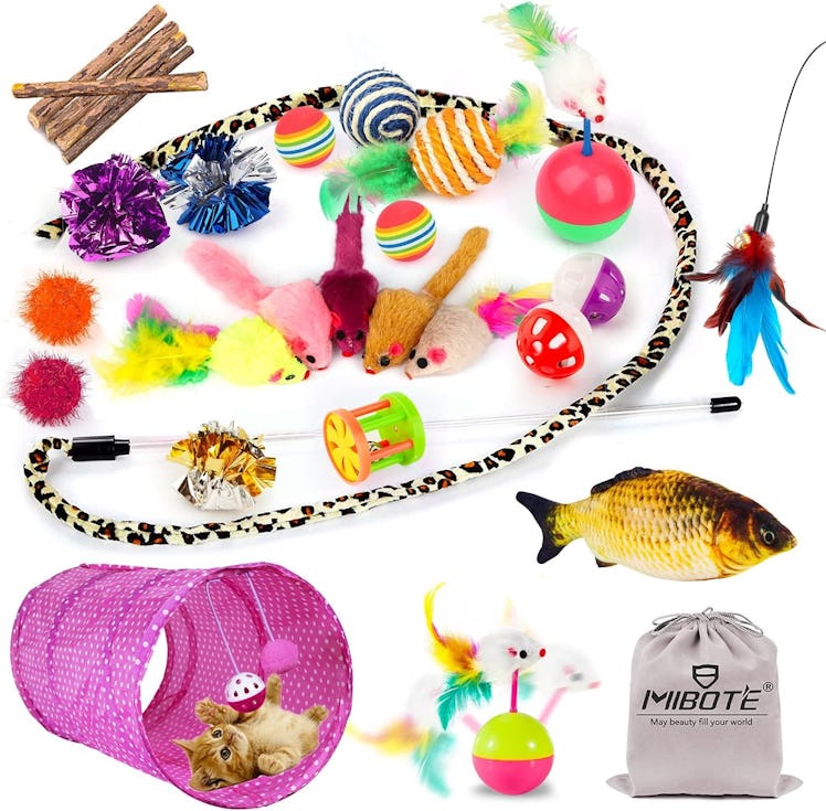 MIBOTE Cat Toys (28 Pieces)