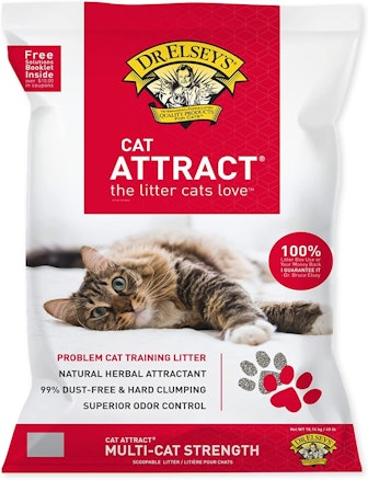 Dr. Elsey's Cat Attract Premium Clumping Cat Litter, 40 Lbs.