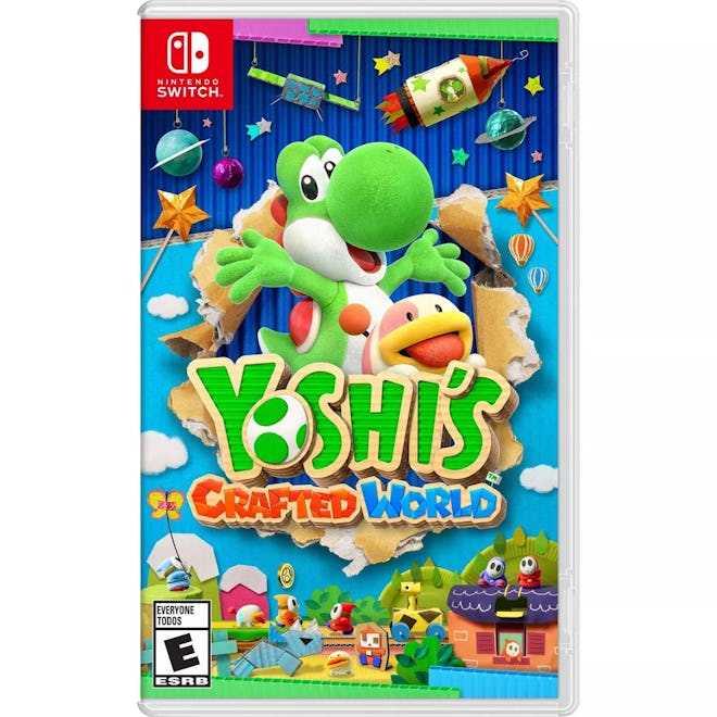 One of the best nintendo switch games for 8 year olds is Yoshi's Crafted World.
