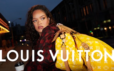 Rihanna's Louis Vuitton Campaign Makes Holding A Cup Of Coffee