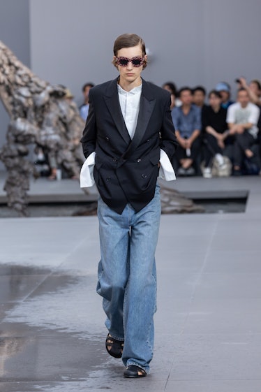 Louis Vuitton Leather Pant  Dapper mens fashion, Mens fashion