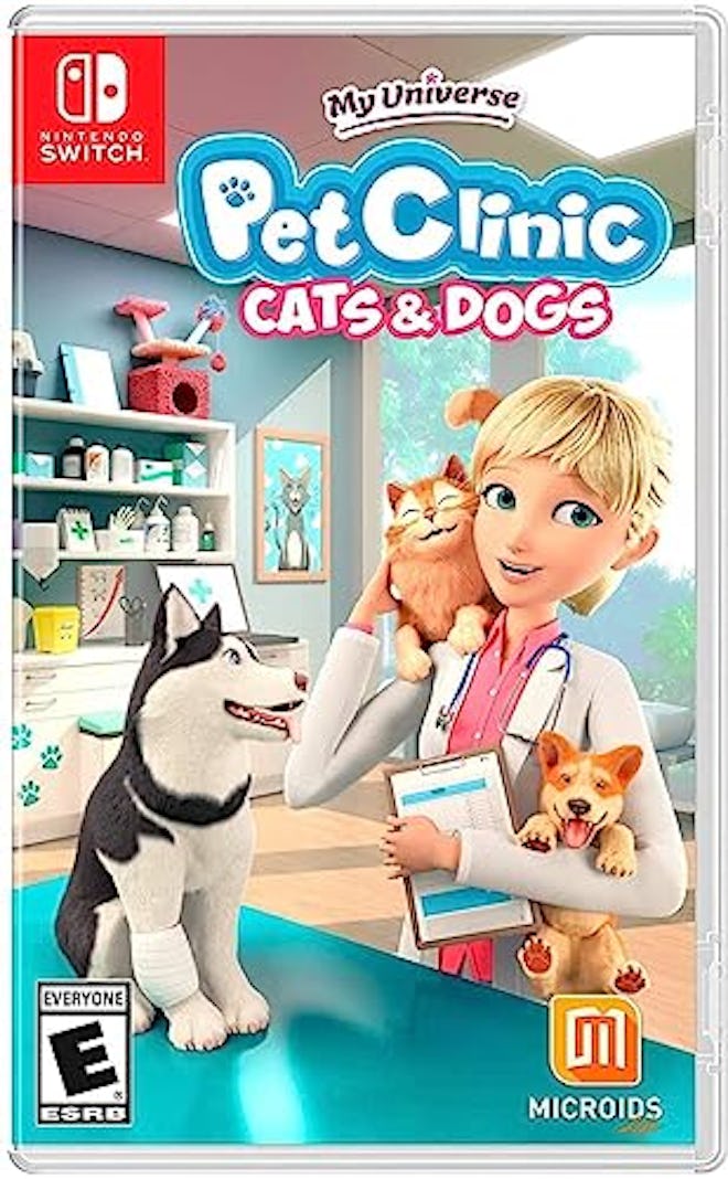 One of the best nintendo switch games for 7 year olds is My Universe Pet Clinic: Cats & Dogs.