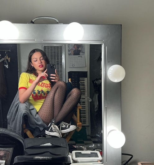 Olivia Rodrigo announced that her new album, Guts, is dropping on September 8, 2023 with emo chipped...