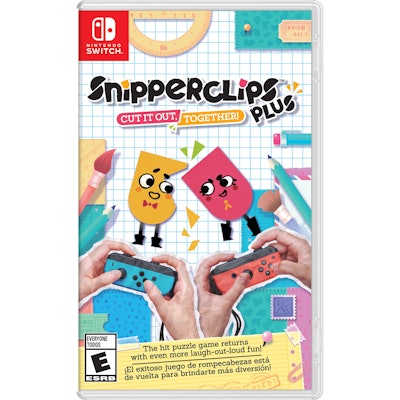 Snipperclips, one of the best nintendo switch games for kids and siblings