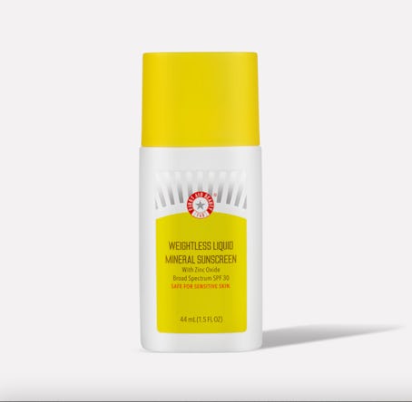 First Aid Beauty Weightless Liquid Mineral Sunscreen with Zinc Oxide SPF 30