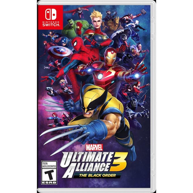 The best nintendo games for kids include this one, Marvel Ultimate Alliance 3: The Black Order