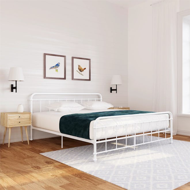 Brooklyn Iron Metal Platform Bed, King