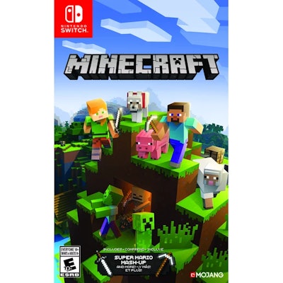 One of the best nintendo switch games for kids is Minecraft.