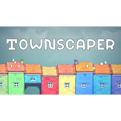 One of the best nintendo switch games for 7-year-olds, Townscaper