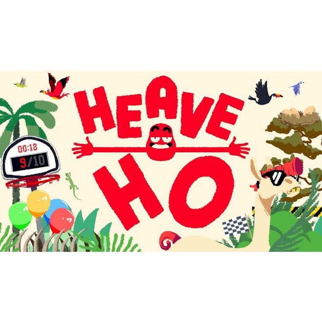 Heave Ho, one of the best nintendo switch games for siblings