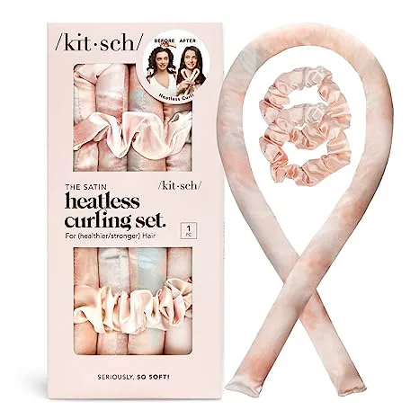 Kitsch Satin Heatless Curling Set 