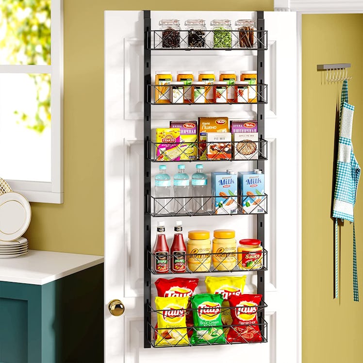 1Easylife Over The Door Pantry Organizer Rack