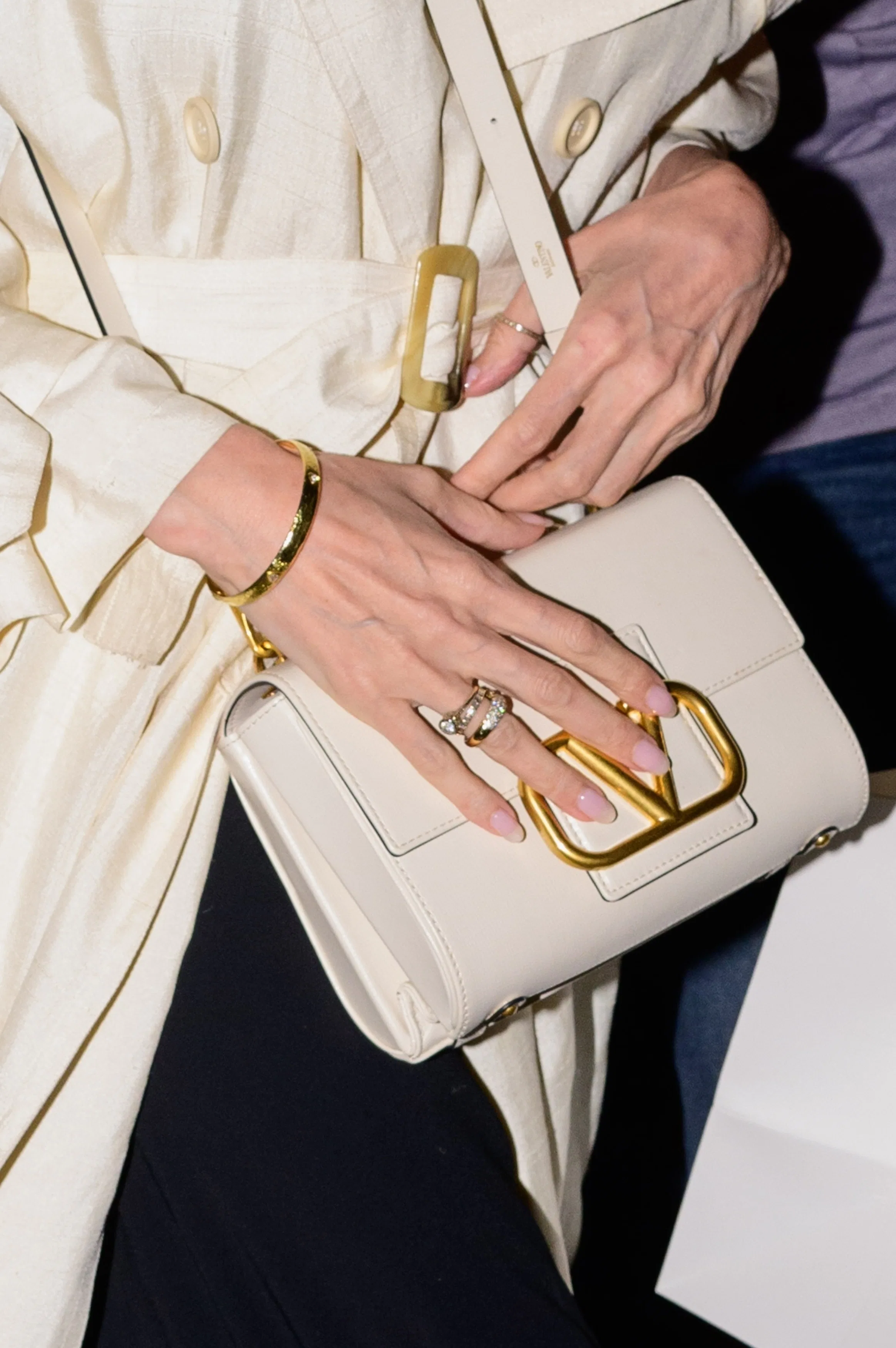Angelina Jolie's White Bag From Valentino Is Worth The Investment