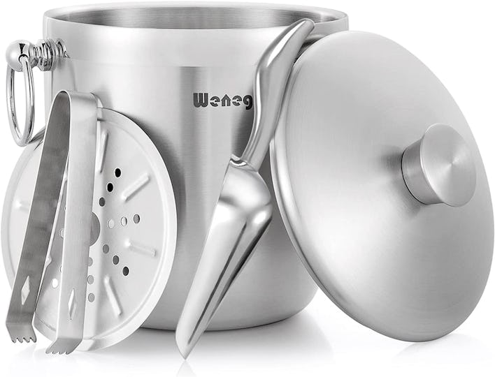 WENEGG Stainless Steel Ice Bucket