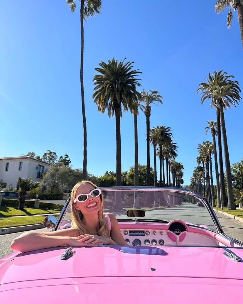 Margot Robbie's Barbie press looks