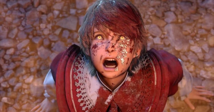 Joshua covered in blood FF16