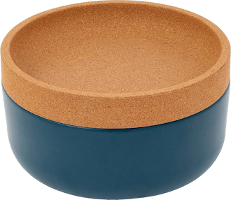 Ceramic & Cork Fruit Bowl