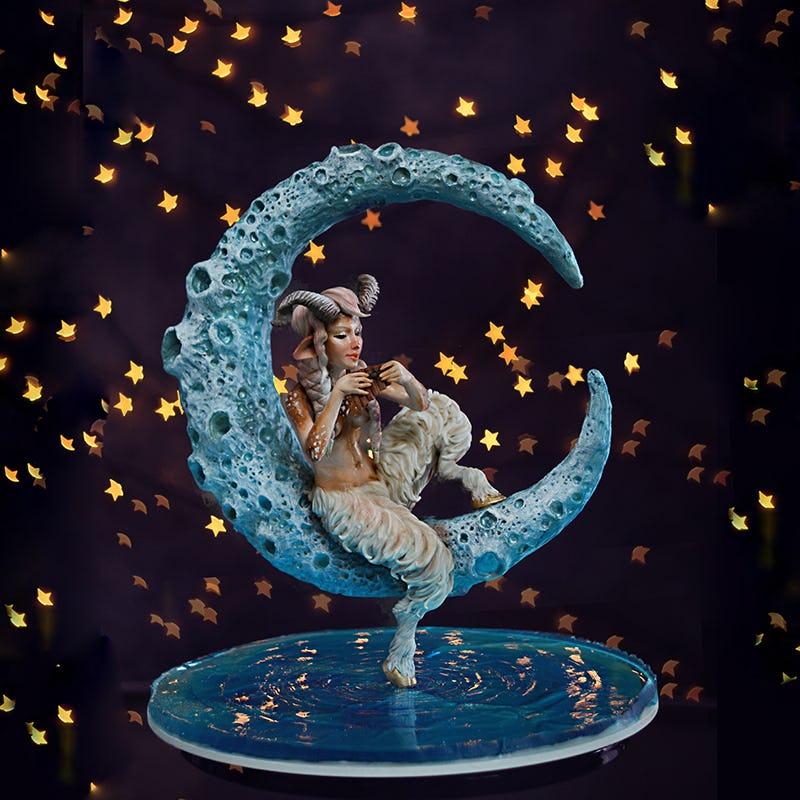 The faun fell in love with the moon cake by Liz Marek