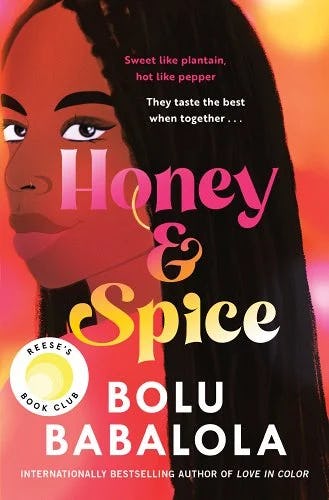 Cover of &lsquo;Honey and Spice&rsquo; by Bolu Babalola.