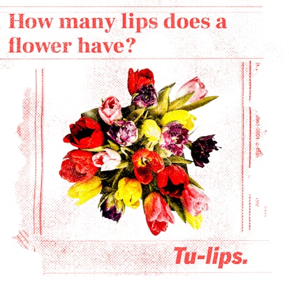 Funny Jokes For Kids: How many lips does a flower have?